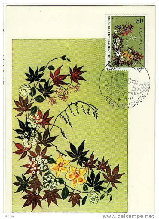 Monaco / Maximum Cards / Plants / Flowers - Cartoline Maximum