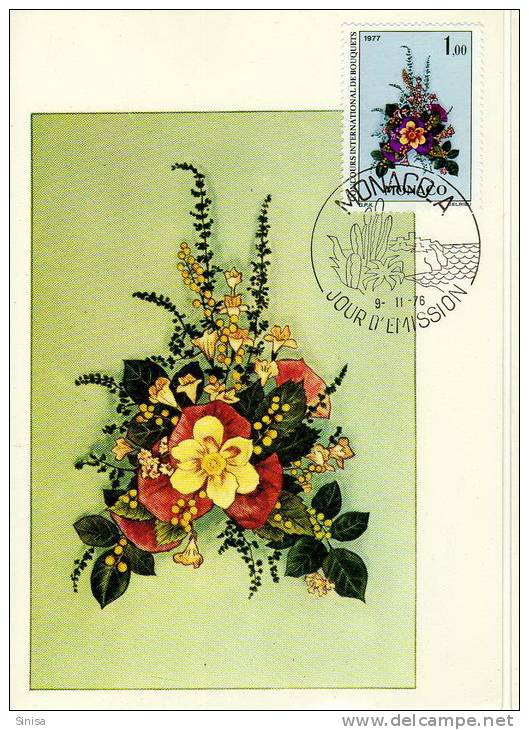 Monaco / Maximum Cards / Plants / Flowers - Cartoline Maximum