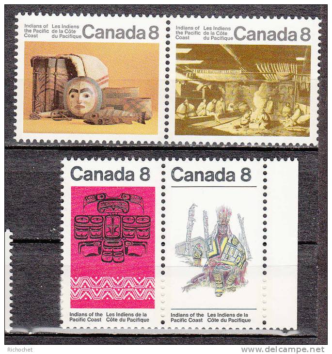 Canada 521 à 524 ** - Unused Stamps