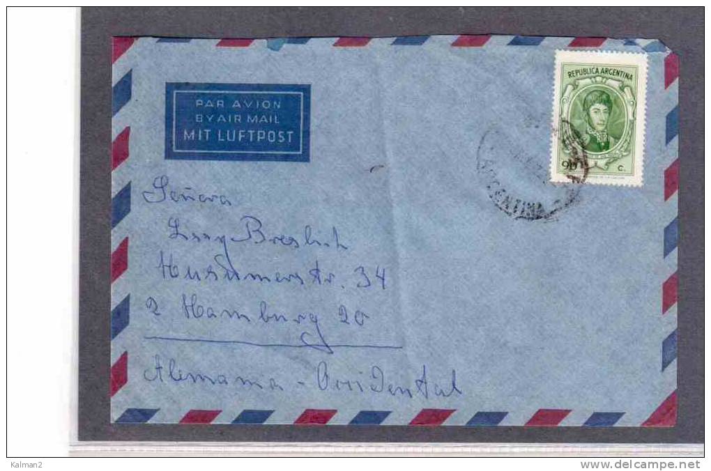 TEM8331-   ARGENTINA  STORIA POSTALE - Briefe U. Dokumente