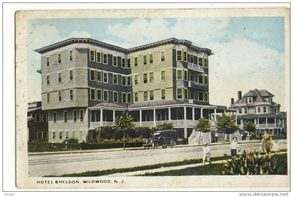 HOTEL SHELDON     WILDWOOD - Autres & Non Classés