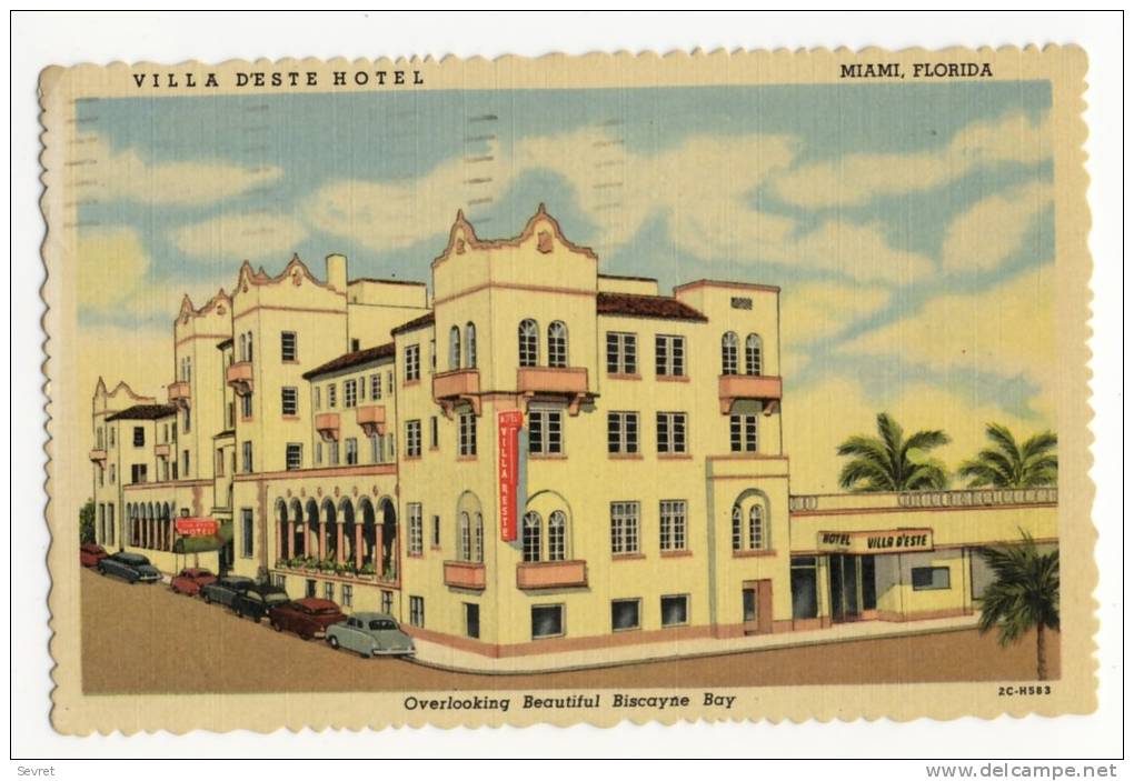 VILLA D'ESTE HOTEL  - MIAMI FLORIDA - Miami