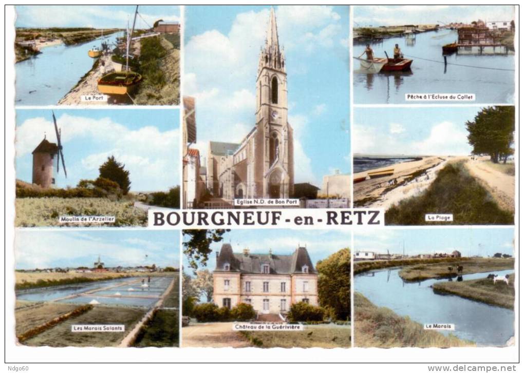 Bourgneuf En Retz - Multivues - Bourgneuf-en-Retz