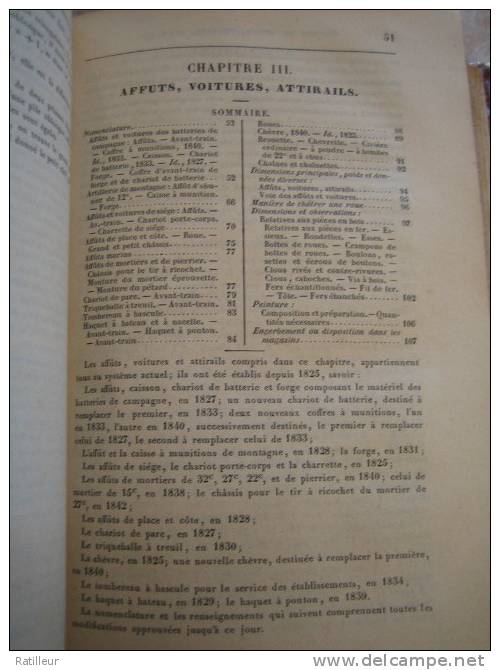 Aide-Mémoire des Officiers d´artillerie 1844