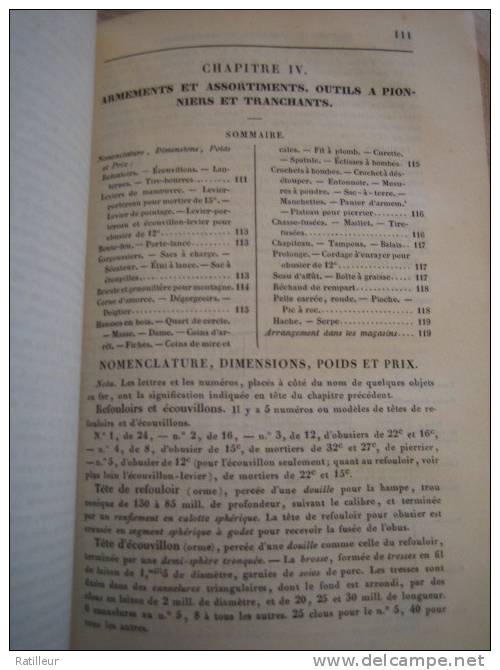 Aide-Mémoire des Officiers d´artillerie 1844