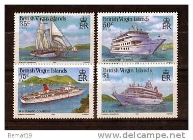 British Virgin Islands 1986. Yvert 539-42 ** MNH. - British Virgin Islands