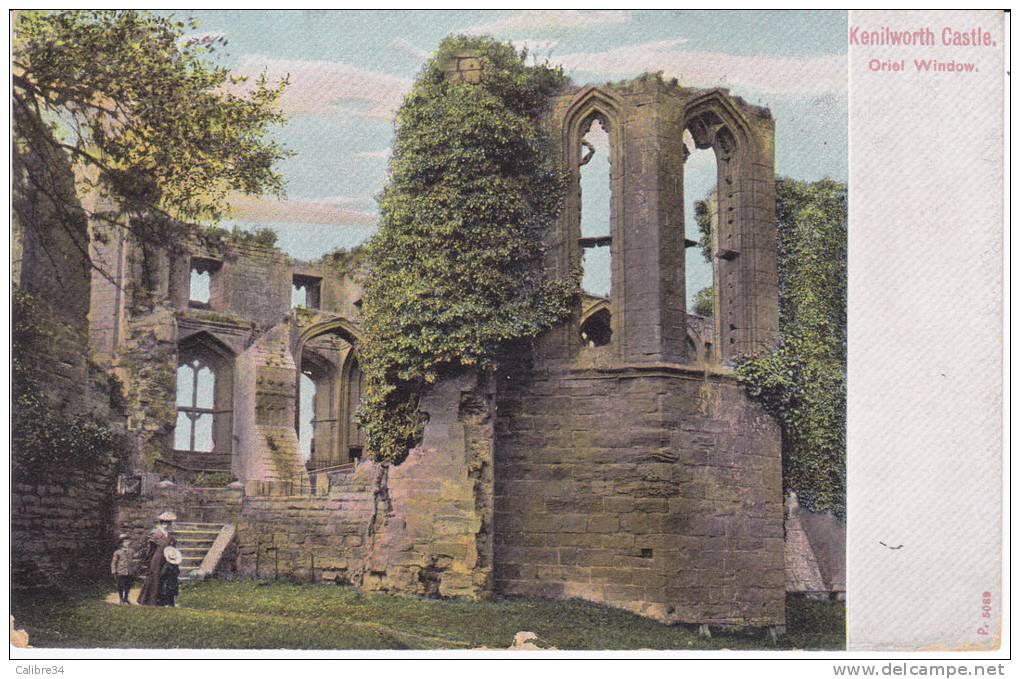 KENILWORTH CASTLE Oriel Window (1907) - Autres & Non Classés