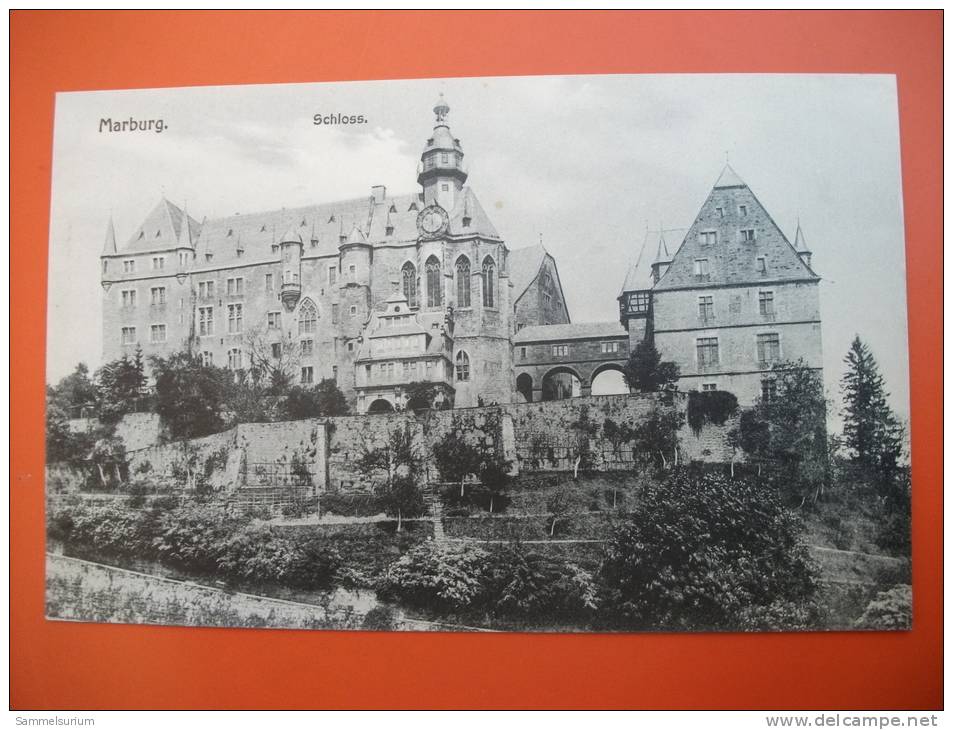 (2/2/90) AK "Marburg" Schloss Um 1900 - Marburg