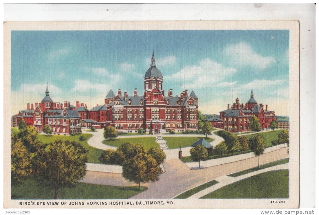 BR44493 Johns Hopkins Hospital  Baltimore    2  Scans - Baltimore