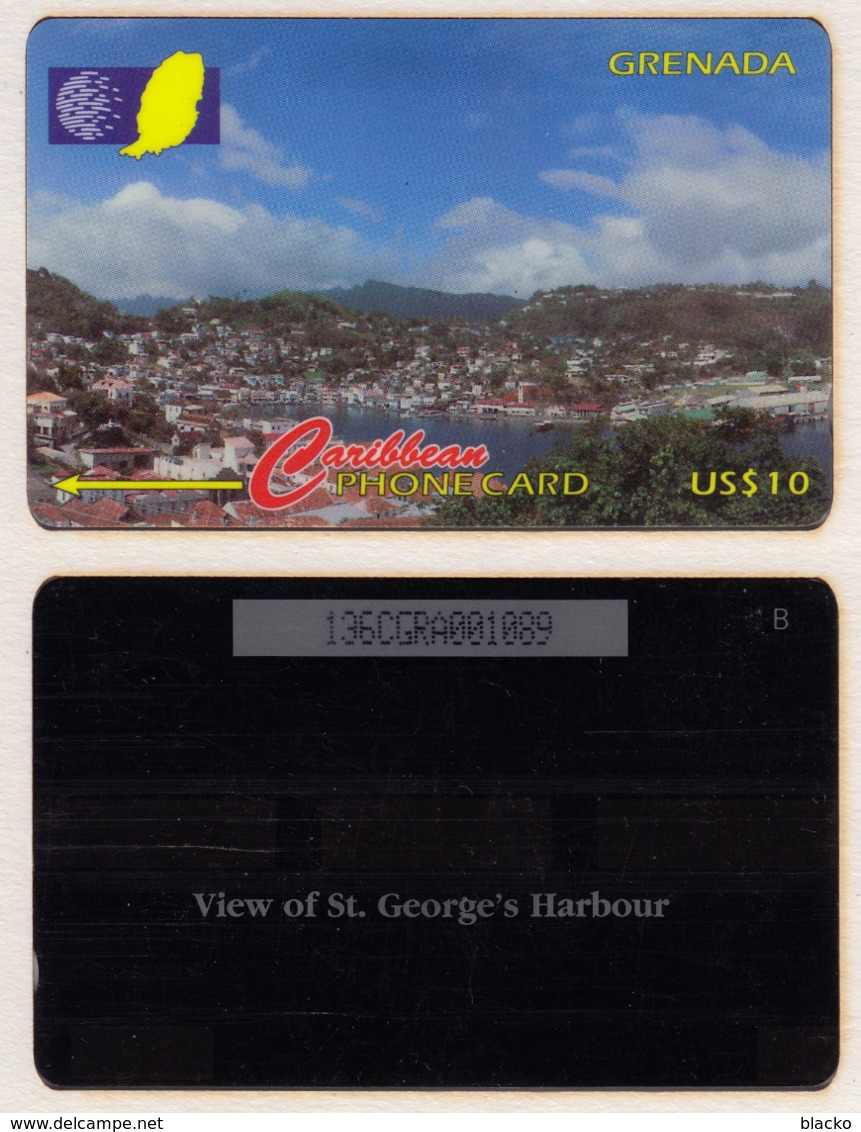 Grenada - St. George's Harbour 136CGRA AD98 4900ex - Grenada
