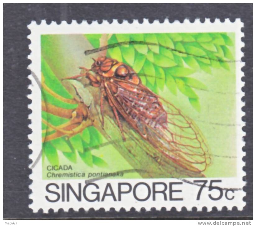 Singapore  460   (o)  INSECT - Singapore (1959-...)