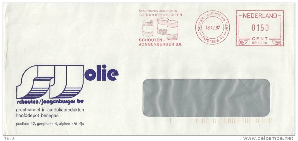 Nederland Alphen A.d Rijn 1987 / Aardolieproducten Produits Pétrolier Petroleum Product - Pétrole