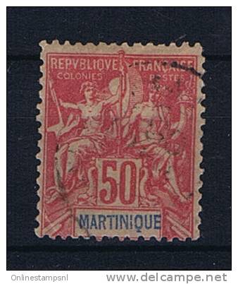 Martinique: Yv. Nr. 41 Used / Obl - Used Stamps