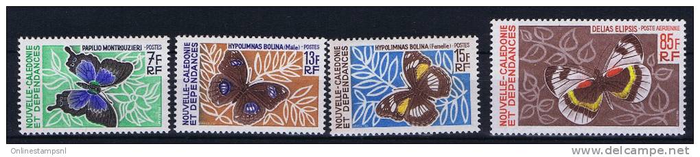 Nouvelle Caledonie: 341 - 344  + A 94  MNH/**, 1967 Mi 438-444 - Nuovi