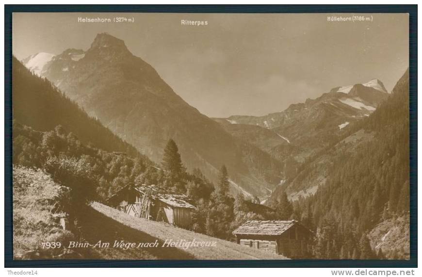 VS Valais BINN AM WEGE Nach Heiligkreuz - Binn