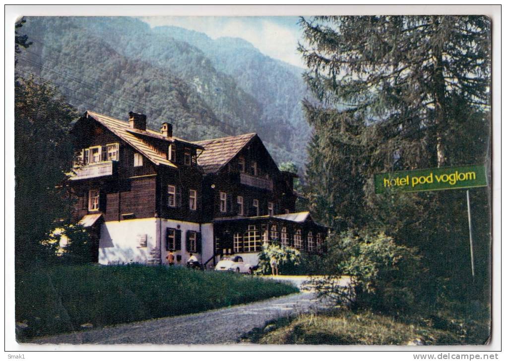 EUROPE SLOVENIA BOHINJ HOTEL UNDER THE VOGEL MOUNTAIN BIG POSTCARD - Eslovenia