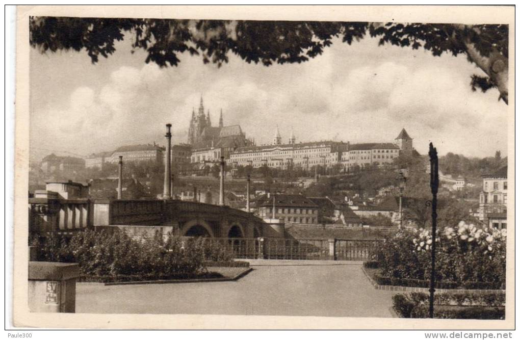 Praha - Prag - Manes Brücke Und Hradschin - Boehmen Und Maehren