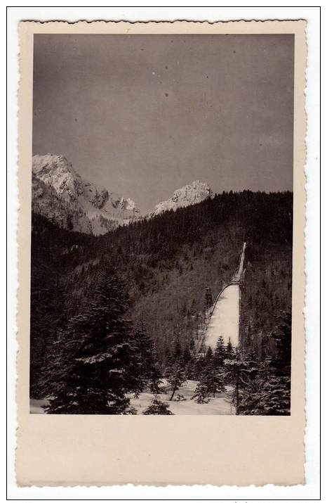 EUROPE SLOVENIA THE MOUNTAIN HOME ILIRIJA RATECE PLANICA OLD POSTCARD - Slovenia