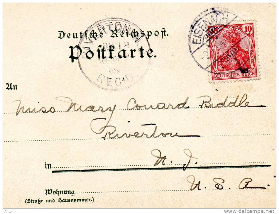 Friedrichroda 1900 Postcard - Friedrichroda