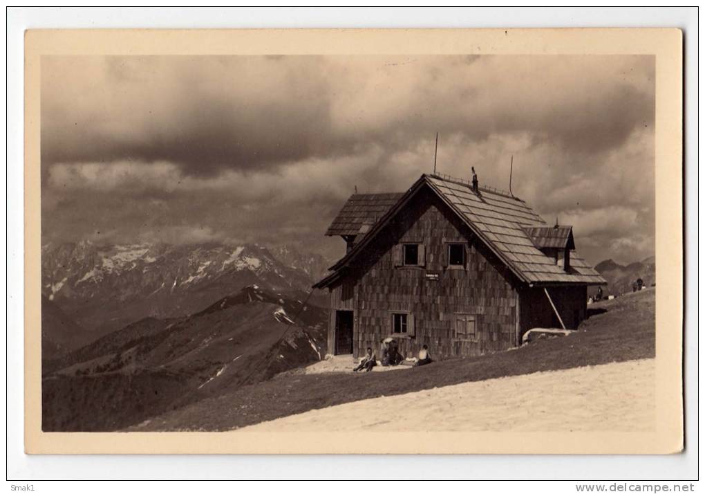 EUROPE SLOVENIA KADILNIKOVA HOUSE ON GOLICI 1581 M OLD POSTCARD - Slovenia