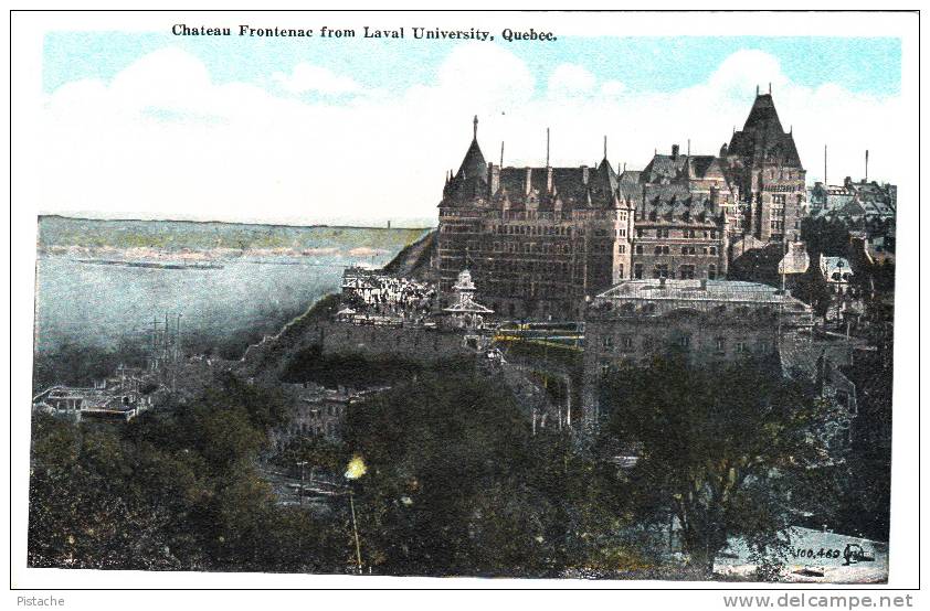 Québec - Château Frontenac From Laval University - Valentine´s & Sons - VG Condition - État TB - Québec - Château Frontenac