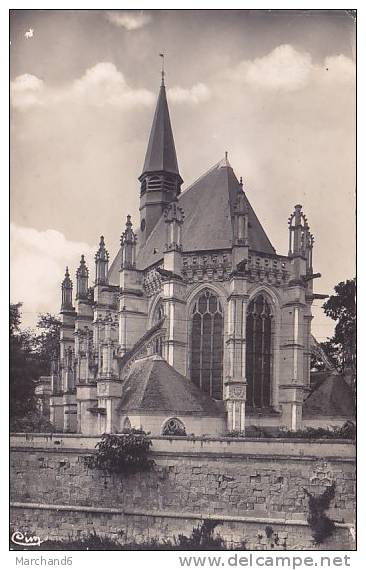 INDRE ET LOIRE CHAMPIGNY SUR VEUDE LA SAINTE CHAPELLE SAINT LOUIS FONDEE EN 1499 PAR LOUIS DE BOURBON Editeur A Robin - Champigny-sur-Veude