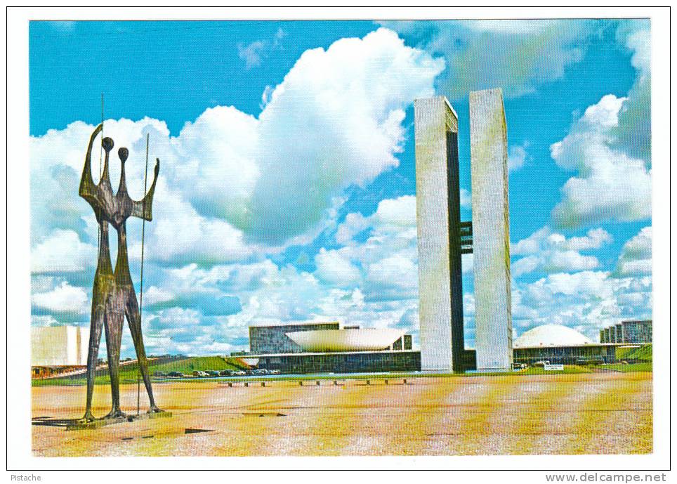 Brasil Brazil Brésil - Brasilia - Edificio Do Congresso - Candango - VG Condition - État TB - Brasilia