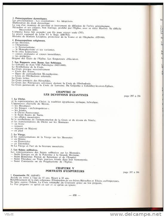 Rare : "Civilisation Et Monnaies Byzantines" (1974) De Guy Lacam, 503 Pages (27,5 Cm Sur 21,6 Cm), Comme Neuf... - Literatur & Software
