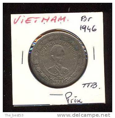 Viet Nam Communiste  -  2 Dong    -  1946  -  Bronze  -  TTB - Viêt-Nam