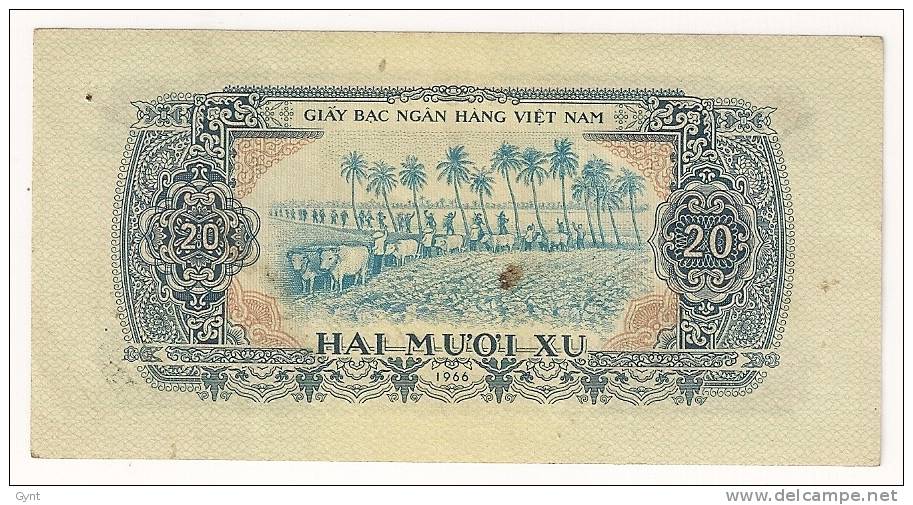 Viêt-Nam 20  XU  1966 Neuf - Vietnam