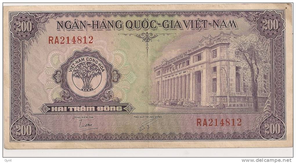 Viêt-Nam 200 Dong 1958 - Vietnam