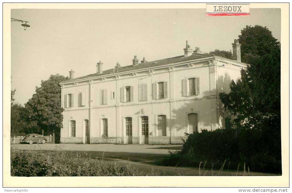 Lezoux (63) Photo De La Gare Datée De Septembre 1965 - Lezoux