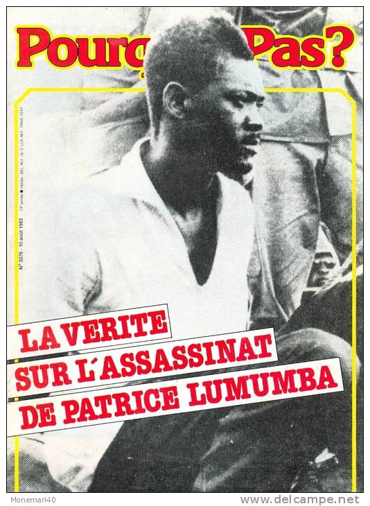 Couverture De L´hebdomadaire Belge "POURQUOI PAS" Avec Comme Sujet 'LA VERITE SUR L'ASSASSINAT DE PATRICE LUMUMBA' - Posters