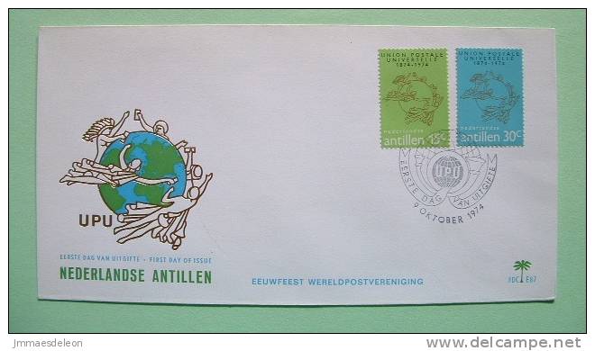 Netherlands Antilles 1974 FDC Cover - UPU - Universal Postal Union - West Indies