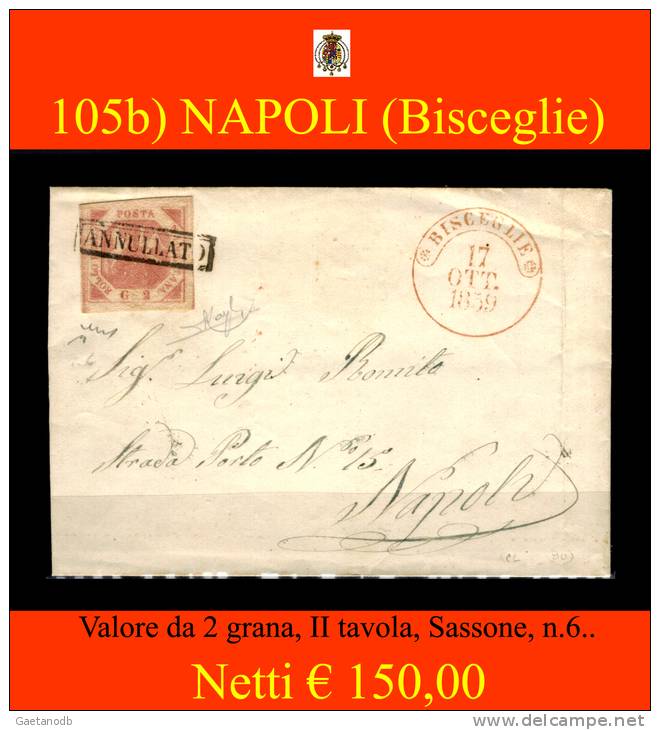 Bisceglie-00105b - Piego (senza Testo) - Naples