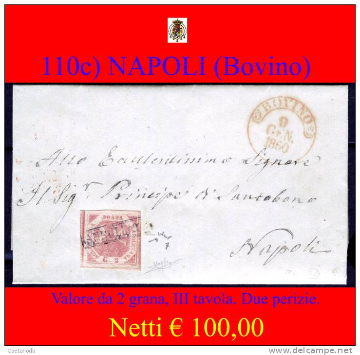 Bovino-00110c - Piego (con Testo) Del 9 Gennaio 1860 - - Neapel