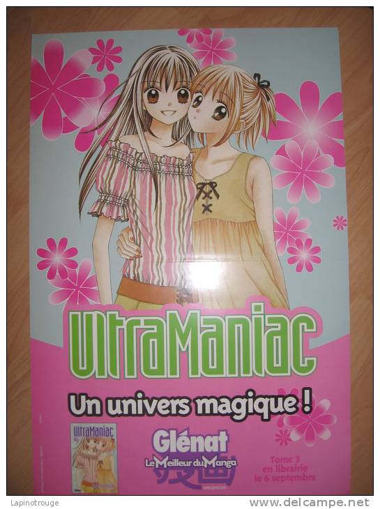 Affiche YOSHIZUMI Pour Ultramaniac Glénat 2002 - Afiches & Offsets