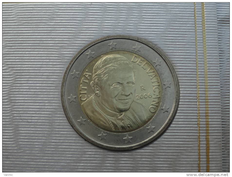 2006 - 2 Euros Euro Vatican - Issu Du Coffret BU - Euro - Vatikan