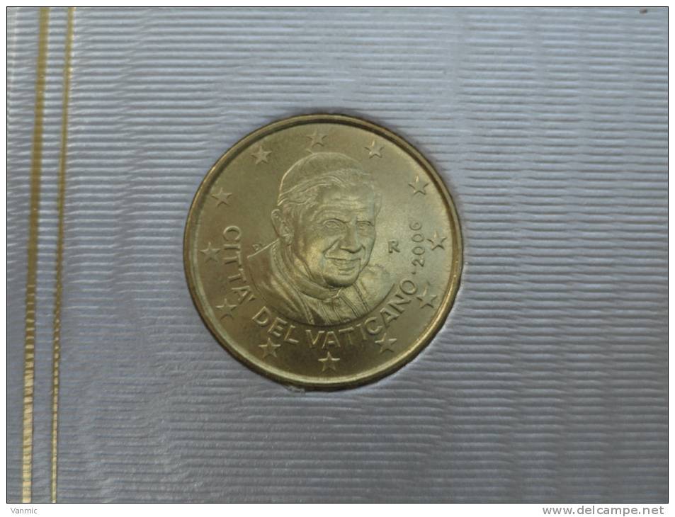 2006 - 10 Centimes (Cents) Euro Vatican - Issue Du Coffret BU - Vatikan