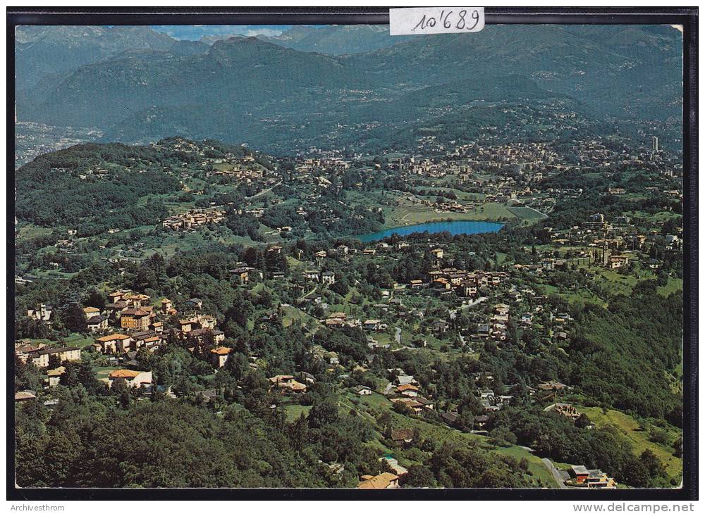 La Collina D'Oro - Montagnola - Certenago - Gentilino TI ; Aerofoto Ca 1980 ; 10 / 15 (10´689) - Collina D'Oro