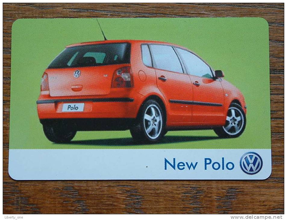 NEW POLO / VW Volkswagen ( Euro Calculator / Formaat Bankkaart - Zie Foto´s Voor Détail ) ! - Publicités