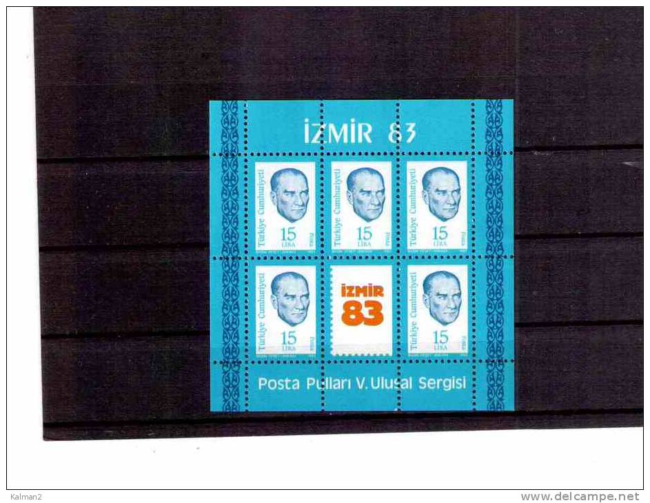 BF212   -     TURCHIA    -    BLOCCO FOGLIETTO NUOVO**   -    CAT.  UNIFICATO NR.  25 - Unused Stamps