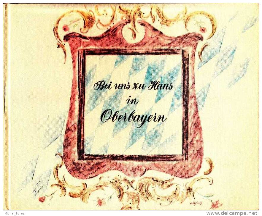 Bei Uns Zu Haus In Oberbayern -1962 - Bekanntes Und Unbekanntes In 24 Aquarellen Und 34 Getuschten Skizzen Von Franz Hah - Schilderijen &  Beeldhouwkunst