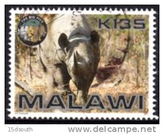 Malawi - 2011 Big Five K135 Rhino (o) - Rhinocéros