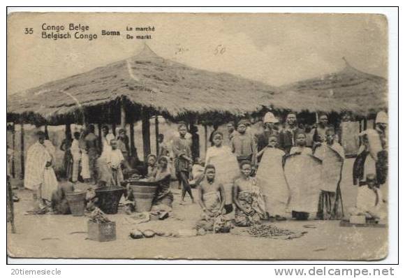 Belgisch Congo Belge CP Vue 35 Entier 10c C.Coquihatville 1920  AP329 - Entiers Postaux