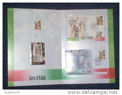 FOLDER GIRO D'ITALIA 2009 CENTENARIO - Paquetes De Presentación