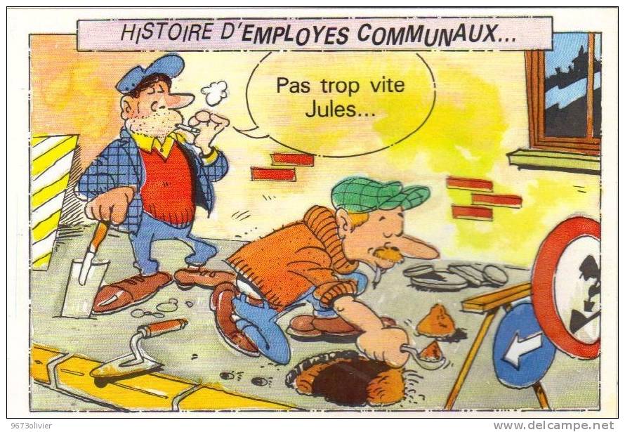 Histoire D Employes Communaux - Humour