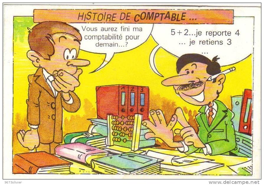 Histoire De Comptable - Humour