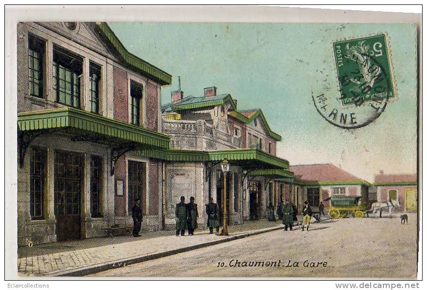 Chaumont  52     La Gare  Extérieure - Chaumont