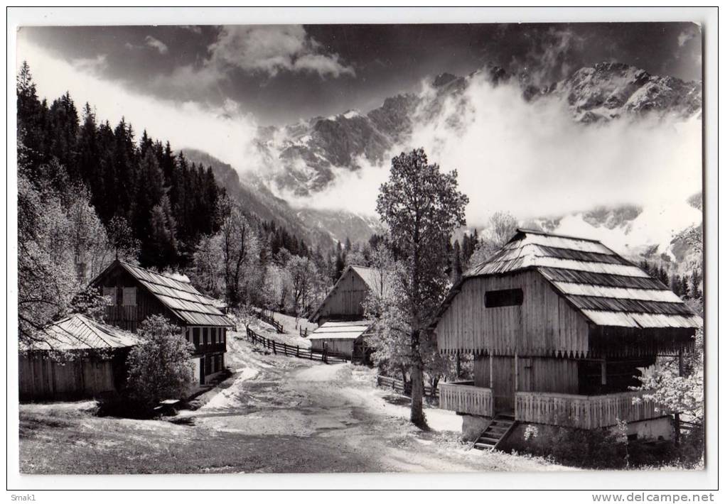 EUROPE SLOVENIA RURAL TOURISM PENSION MAKEK JEZERSKO POSTCARD 1974. - Slovenia